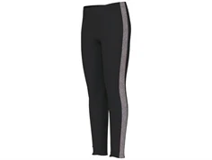 Name It black/corsage glitter leggings